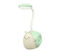 LNNSNE Compact USB Charging Desk Lamp with Pen Holder for Study (Blue)