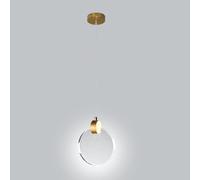 LNNSNE Crystal Pendant Luxury MI-NI Postmodern 5W Hanging Lights Compatible with Bedroom Living Room Cafe Bar, Chandelier