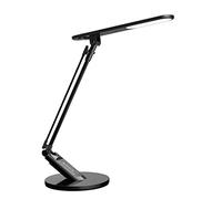 LNNSNE for Living Room 7-Speed Dimming USB Interface Table Bedroom Office Study Reading Lamp with Eye Protection Desk Lamps Home Bedside Lamp(Black)