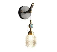 LNNSNE Light Hanging Adjustable Gold Pendant Compatible with Kitchen Island Bedside Living Room, Chandelier