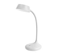 LNNSNE Living Room Nordic Lamp Bedroom Eye Protection USB Rechargeable Desk Lamps 3 Button Dimming for Dormitory Office Learning Home Bedside Lamp(Grey)