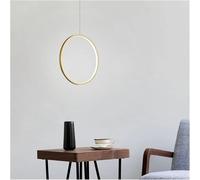 LNNSNE Minimalist Lights Round Ring Circle Pendant Lamp Indoor Fixture Home, Chandelier