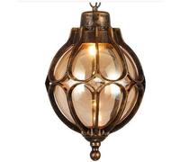 LNNSNE Outdoor Balcony Glass Chandeliers European Grape Waterproof Aluminum, Chandelier