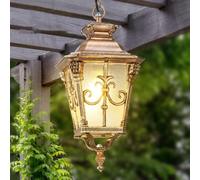 LNNSNE Outdoor Waterproof Chandeliers European Pendant Light Retro Garden Villa Personality Corridor Hanging Lamps with Holder, Chandelier