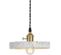 LNNSNE Premium Marble - Light Restaurant Adjustable Pendant Lamp Single Head Fixtures, Chandelier