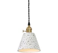 LNNSNE Premium Marble - Light Restaurant Adjustable Pendant Lamp Single Head Fixtures, Chandelier