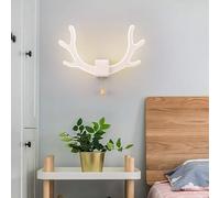 LNNSNE Sconces, Antler Wall Light Wall-Mounted Indoor Fixture Minimalist Aisle Corridor Lamp, Chandelier