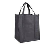 LNNXSZ Bolsas Tela 10 Uds. Bolsas de mano plegables no tejidas, bolsas de mano grandes, bolsas de compras reutilizables de gran capacidad, bolsa de almacenamiento de viaje(Grey)