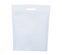 LNNXSZ Bolsas Tela 25 * 35cm 20 unids/lote bolsas de embalaje de regalo bolsas de compras de tela no tejida(Ivory)