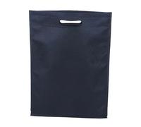 LNNXSZ Bolsas Tela 25 * 35cm 20 unids/lote bolsas de embalaje de regalo bolsas de compras de tela no tejida(Black)