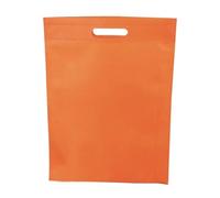LNNXSZ Bolsas Tela 25 * 35cm 20 unids/lote bolsas de embalaje de regalo bolsas de compras de tela no tejida(Orange)