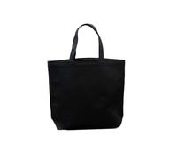 LNNXSZ Bolsas Tela Bolso de compras de tela de algodón de lona grande reutilizable for mujer, bolso de hombro, estuche no tejido, organizador multifunción, 10 Uds.(Black,36x45cm)