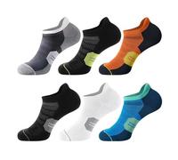 LNNXSZ Calcetines Hombre Cortos Conjunto de 6 pares de calcetines deportivos cortos de verano for hombre y mujer, ideales for ciclismo, correr, primavera y otoño.(Color4)