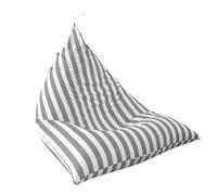 LNNXSZ Puff Exterior Funda Impermeable For Puf De Exterior, Ideal For Piscina, Playa, Cine, Eventos, Etc. 【¡Sin Relleno! ¡Compra El Relleno Tú Mismo!】(Light Grey)