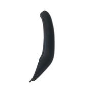 Lnojxxk Tirador Puerta Copiloto Para X3 X4 F25 F26 2010-2016 Interior del coche Manija la puerta del pasajero izquierda derecha Cubierta exterior Moldura cuero(Left Black)