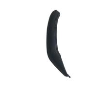 Lnojxxk Tirador Puerta Copiloto Para X3 X4 F25 F26 2010-2016 Interior del coche Manija la puerta del pasajero izquierda derecha Cubierta exterior Moldura cuero(Right Black)