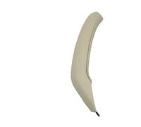 Lnojxxk Tirador Puerta Copiloto Para X3 X4 F25 F26 2010-2016 Interior del coche Manija la puerta del pasajero izquierda derecha Cubierta exterior Moldura cuero(Right Oyster)