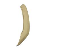 Lnojxxk Tirador Puerta Copiloto Para X3 X4 F25 F26 2010-2016 Manija Interior De La Puerta Del Pasajero Cubierta Exterior De Cuero Juego De Molduras(Left-Beige)