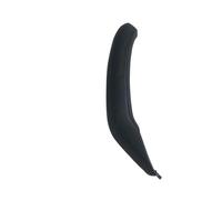 Lnojxxk Tirador Puerta Copiloto Para X3 X4 F25 F26 2010-2016 Manija Interior De La Puerta Del Pasajero Cubierta Exterior De Cuero Juego De Molduras(Right-Black)