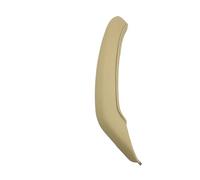 Lnojxxk Tirador Puerta Copiloto Para X3 X4 F25 F26 2010-2016 Manija Interior De La Puerta Del Pasajero Cubierta Exterior De Cuero Juego De Molduras(Right-Beige)