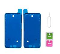 LNONLS Paquete de 2 adhesivos para pantalla LCD de 14 Plus, OEM, impermeables, para iPhone 14 + de 6.7 pulgadas, A2632 A2885, cinta adhesiva para marco de carcasa frontal