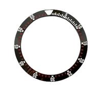 LNQKJXIIA 1pc 38mm Ceramic Bevel Bezel for Watch Modding Bezel Insert for SKX007/SKX009/SRPD,Compatible with NH35/NH36 Movement(1 UK)