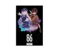 LNSXYSCQ 86 Ochenta y seis dibujos animados clásicos de anime, póster decorativo para pared, pintura para dormitorio, 20 x 30 cm, estilo sin marco