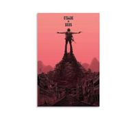 LNSXYSCQ Póster decorativo de la ciudad de Dios con películas y series de televisión clásicas y maravillosas, arte para pared, pintura para dormitorio, 40 x 60 cm, estilo sin marco