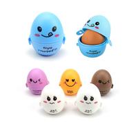 LNSYSNS Hueveras de Plastico, 6 Piezas Huevera para Transporte, 5 Colores, Caja de Huevos Portátil, para Cocina, Viajes y Actividades Aire Libre