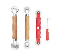 LNSYSNS Rodillo para Mosquitera, 4 Piezas Pantalla Herramienta de Rodillo Giratorio, Repuestos Mosquiteras Enrollables, Utilizadas para Instalar Mosquiteras, Juntas de Puertas y Ventanas