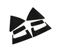 Lnterior Del Coche Adhesivo De Fibra Carbono Para La Manija Puerta Trasera Del Para HR-V Para Vezel 2015-2022(Negro)