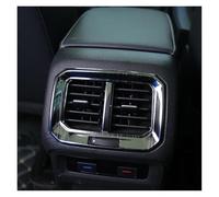 Lnterior Del Coche Cubierta Para Coche Moldura Trasera Salida Aire Acondicionado Rejilla Para VW Para Tiguan Para MK2 2016-2020(Negro)