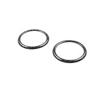 Lnterior Del Coche Embellecedor Marco Para Panel Instrumentos Coche Cubierta Anillo Altavoz Audio Pilar A Para Mazda Para CX-3 2016-2018(Negro)