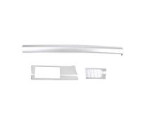 Lnterior del Coche Para Land Para Rover Para Freelander 2 2007-2015 Cubierta De Panel Salpicadero Interior De Coche Pegatinas Decorativas Embellecedoras(Plata)