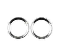 Lnterior del Coche Para Mazda Para CX-5 Para CX5 2017 2018 2019 Anillo Sonido Altavoz Cubierta Embellecedora Decoración Interior Acero Inoxidable Accesorios para