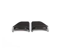 Lnterior del Coche Para Mercedes Para Benz Para B Para CLA GLA Clase 2013-2015 Cubierta De Cinturón De Seguridad De Estilo De Coche Embellecedor Lentejuelas(Estilo fibra carbono)