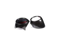Lnterior del Coche Para Subaru Para BRZ 2022 Salpicadero De Coche Decoración De Ventilación Lateral Cubierta De Anillo Pegatina Embellecedora(Estilo fibra carbono)