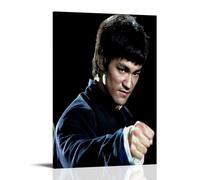 LNTNTNGD Bruce Lee Póster Clásico Pintura Decorativa Lienzo Arte de Pared Salón Póster Dormitorio Pintura 30 x 45 cm (30 x 45 cm)