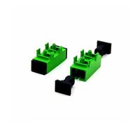 LNWZVMZFV Adaptador de fibra óptica SC, conector de acoplamiento óptico fijo monomodo simplex, lote de 100 unidades