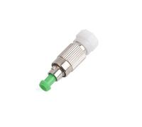 LNWZVMZFV Adaptador de fibra óptica UPC SC FC macho a UPC SC FC hembra, atenuador de 0 dB, conector monomodo de 1200 nm a 1600 nm, 1/2/5 piezas(1PCS AFC-M to UFC-F)