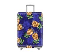 LNXSESN Funda Maleta Cabina Hojas Púrpuras Naranja Funda para Maletas Mediana Elástico Fundas Maletas De Viaje Lavable Protector De Equipaje con Cremallera Cubierta De Equipaje para 26-28 Pulgadas