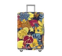 LNXSESN Funda Maleta Cabina Mariposa Amarilla Animal Funda para Maletas Elástico Fundas Maletas De Viaje Lavable Protector De Equipaje con Cremallera Cubierta De Equipaje para 19-21 Pulgadas