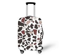 LNXSESN Funda Maleta Grande Negro Blanca Graffiti Funda para Maletas Elástico Fundas Maletas de Viaje Lavable Protector de Equipaje con Cremallera Fundas para Maletas de Viaje para 29-32 Pulgadas