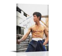 LNYNLNDE Bruce Lee Imagen Póster de Foto Pintura Decorativa Lienzo Arte de Pared Salón Póster Dormitorio Pintura, Arte de Pared Impresión de Imagen Moderna Decoración de Habitación Familiar 30 x 45 cm