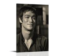 LNYNLNDE Bruce Lee Imagen Póster de Película Pintura Decorativa Lienzo Arte de Pared Salón Póster Dormitorio Pintura, Arte de Pared Impresión de Imagen Moderna Decoración de Habitación Familiar 30 x