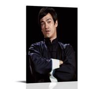 LNYNLNDE Bruce Lee Kung Fu Master Legend Póster Pintura Decorativa Lienzo Arte de Pared Salón Póster Dormitorio Pintura, Arte de Pared Impresión de Imagen Moderna Decoración de Habitación Familiar 30