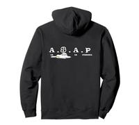 Lo Antes Posible, Tan Perezosa como Sea Posible, a Juego con la Mejor Amiga, Gemela, Arte en la Espalda Sudadera con Capucha