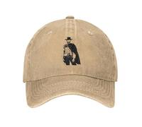 Lo Bueno, lo Malo y lo Feo, Gorra de béisbol de Estilo Unisex Clint Eastwood, Gorras lavadas desgastadas, Sombrero, Gorra Snapback Ajustable de Verano