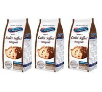 Lo Conte Le Farine Magiche Farina di Grano Tenero Integrale per Dolci Soffici - Harina de trigo blando para postres suaves, 500 g, harina italiana