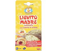 Lo Conte Lievito Madre - 6 bolsas de 40 g para pizza, pan, mezcla de croissa